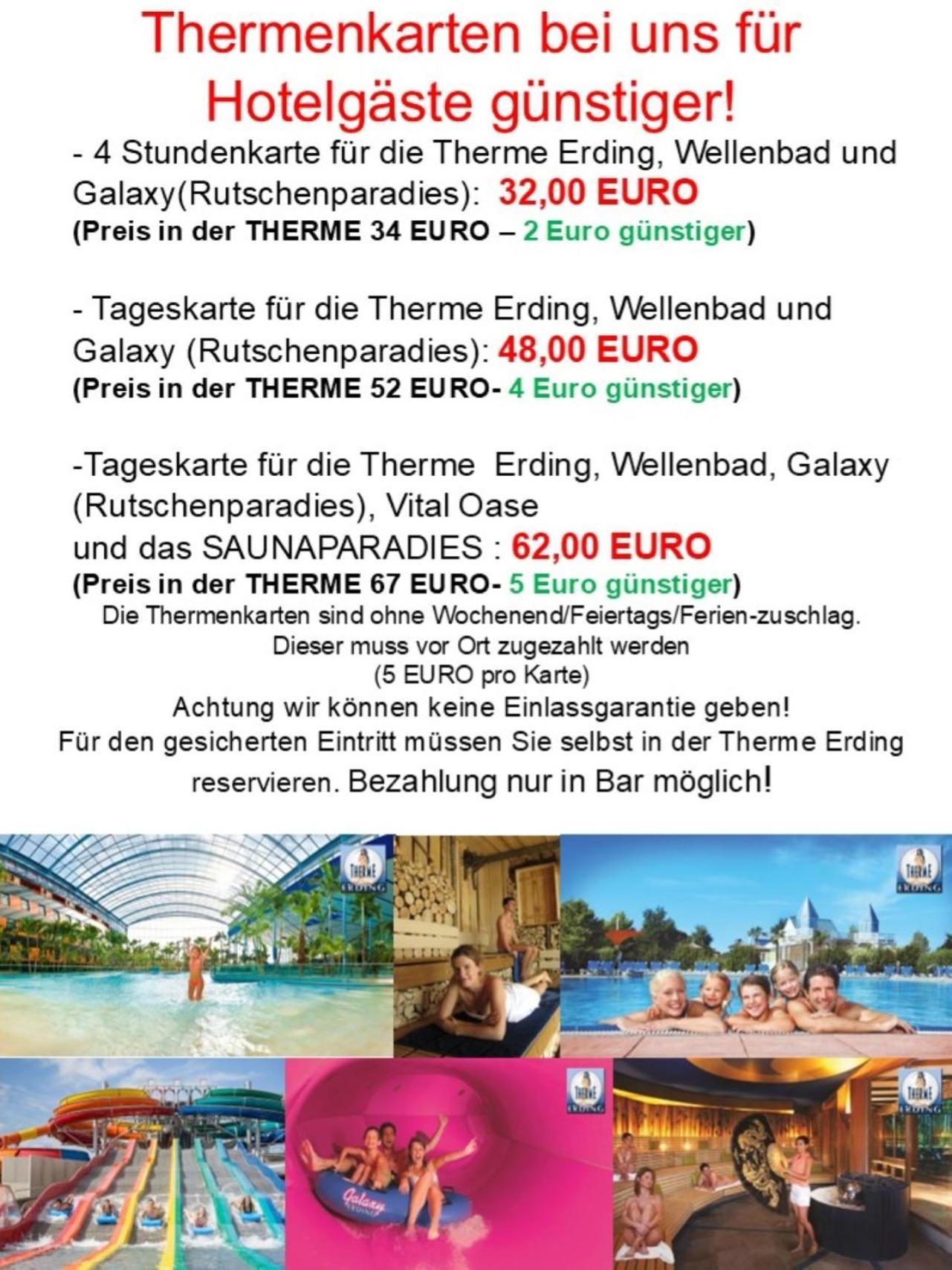 Hotel Nummerhof Erding Esterno foto